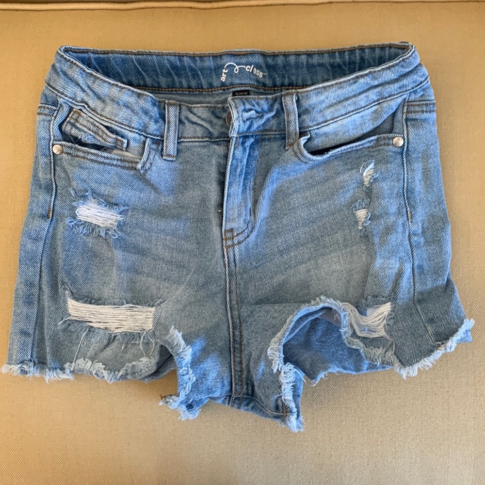 Girls XL denim shorts